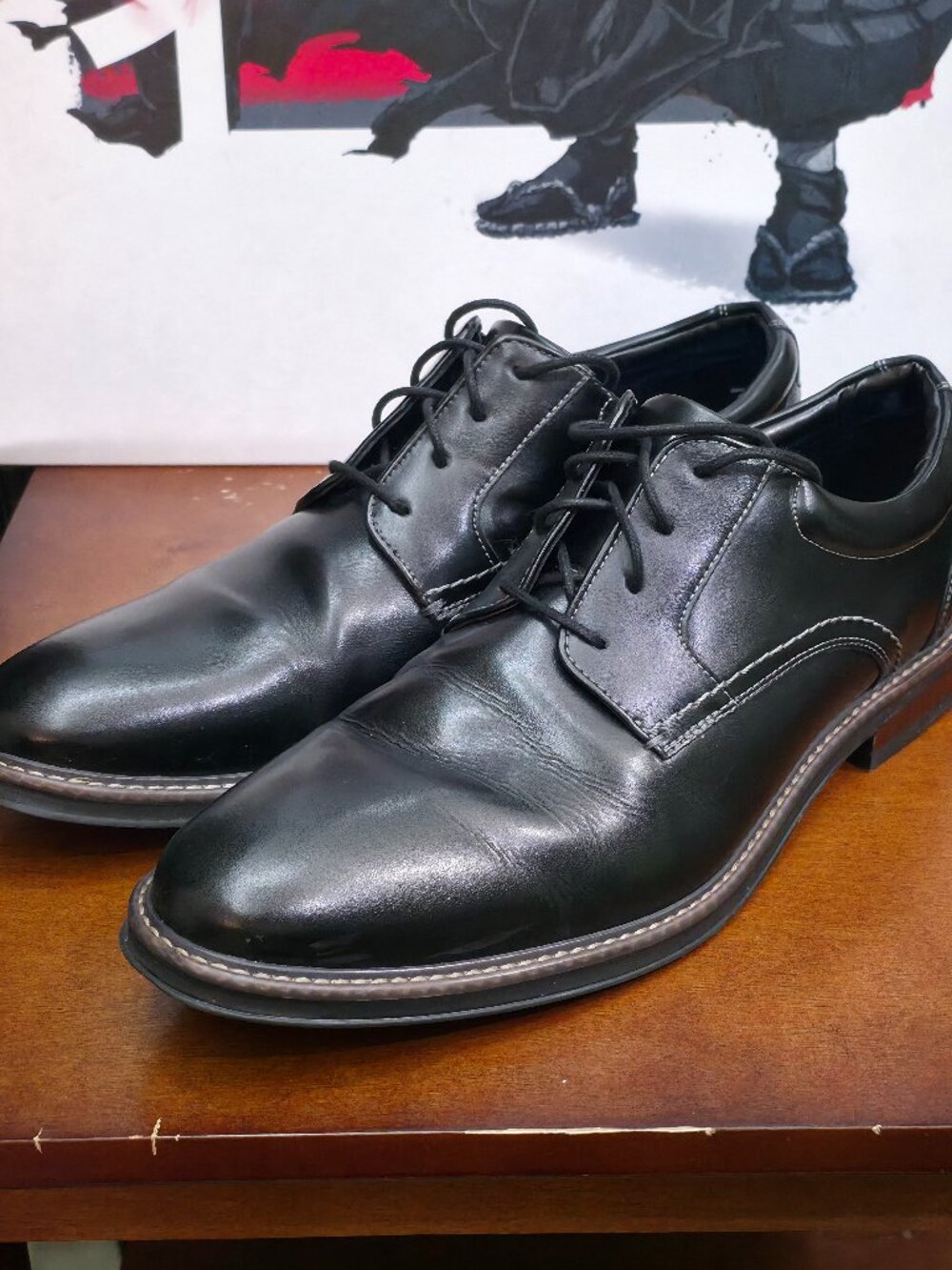 Nunn Bush Men's Calderone Plain toe Oxford Shoe